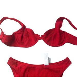 Abercrombie & Fitch Bold Red Bikini top